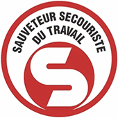 Medisafe _ Consignes de secours Sticker SST pour identifier le Sauveteur Secouriste du Travail