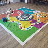 Atelier ludique safety day : Jeu géant risques routiers