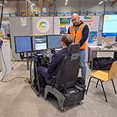 Atelier de prévention risques routiers : Éco-conduite sur simulateur
