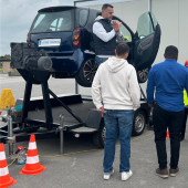 Sensibilisation au Risque Routier : Voiture tonneau