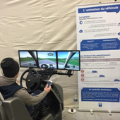 Sensibilisation au Risque Routier : Simulateur de conduite – Véhicule léger