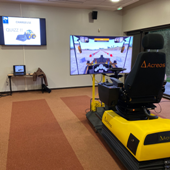 Sensibilisation aux risques Engins-Piétons : Simulateur de conduite – Chariot Elévateur