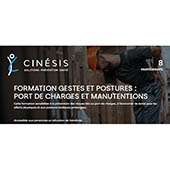 Formation gestes et postures : Port de charges et manutentions