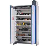 Armoires de sécurité : Armoire de charge de batteries lithium-ion