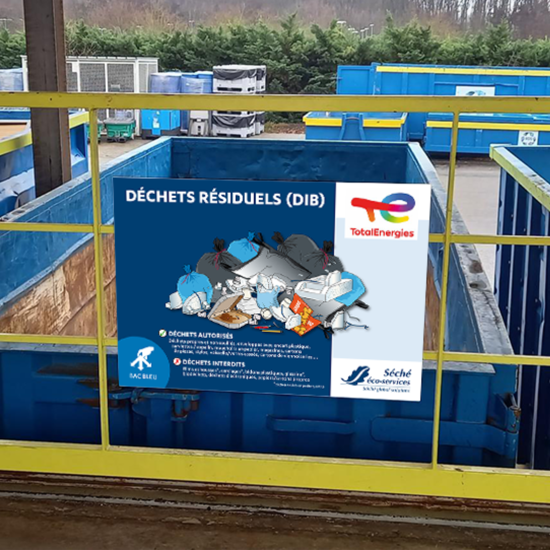 Panneaux : Gestion et tri de vos déchets