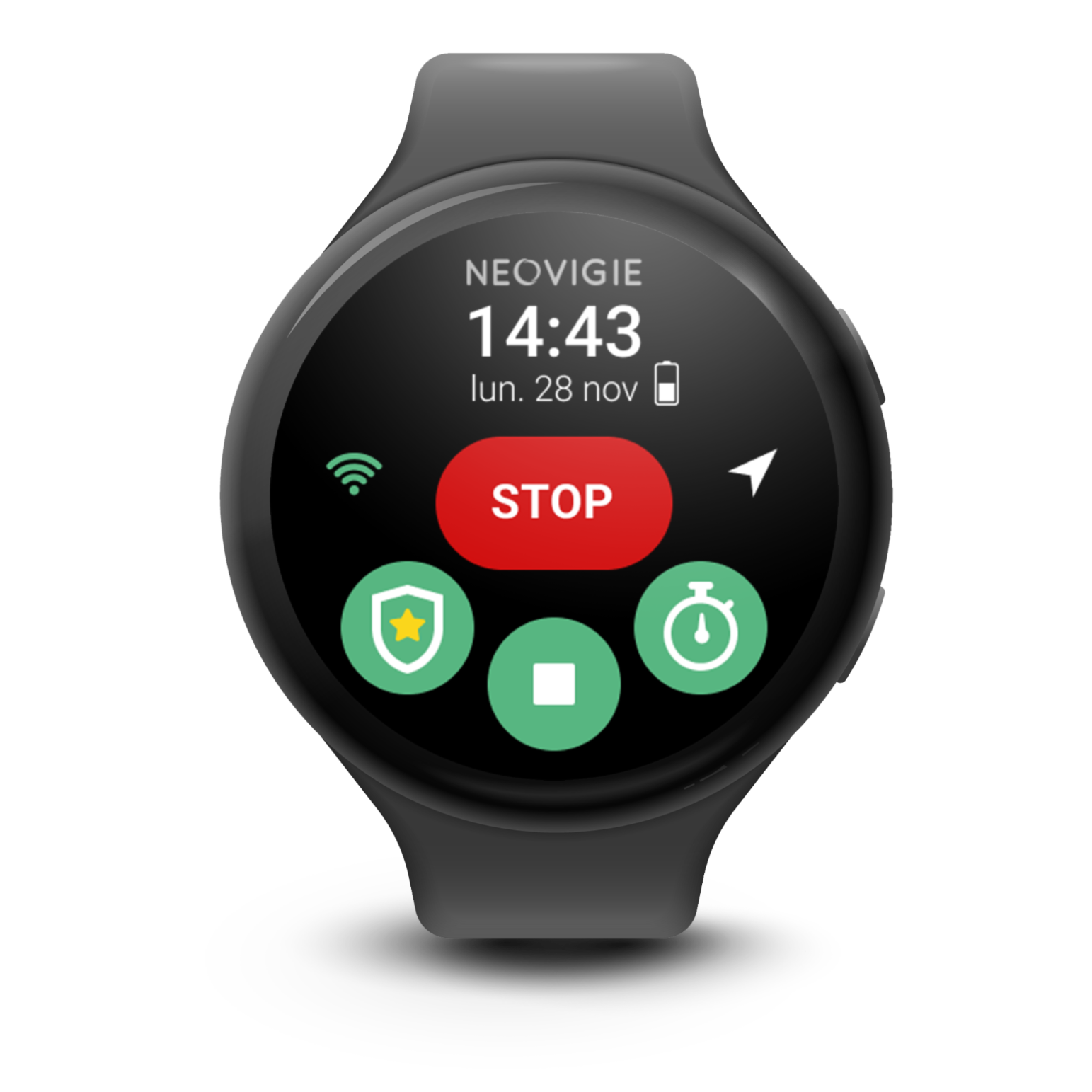 Application pour montre Protection Travailleur Isolé (PTI) : VigieWatch®
