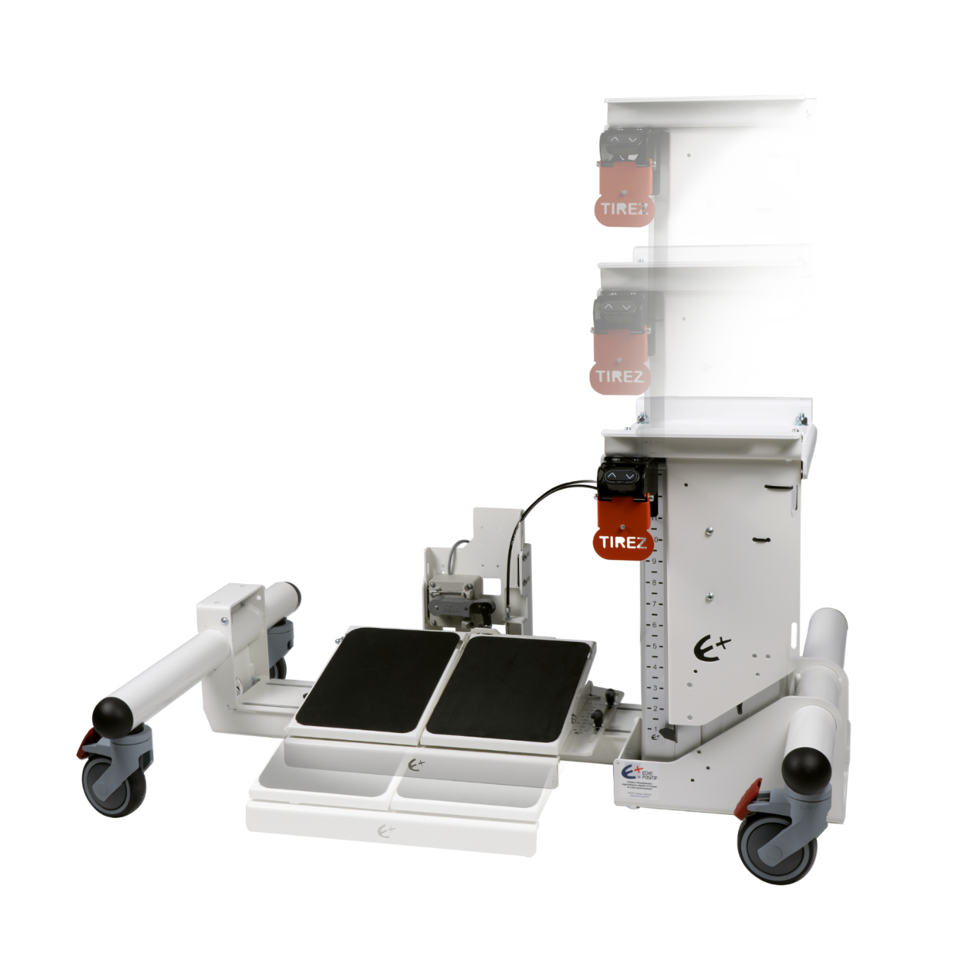 Bâti ergonomique pour machine de type canon : HEOL 2.1