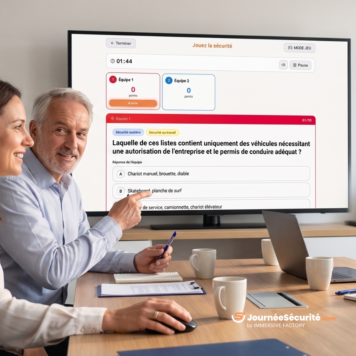 Le support ludique pour tester et valider vos connaissances HSE : Jouez la Sécurité : Le Jeu