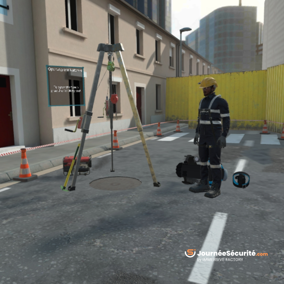 Animation réalité virtuelle : L’Atelier Ligne de Vie