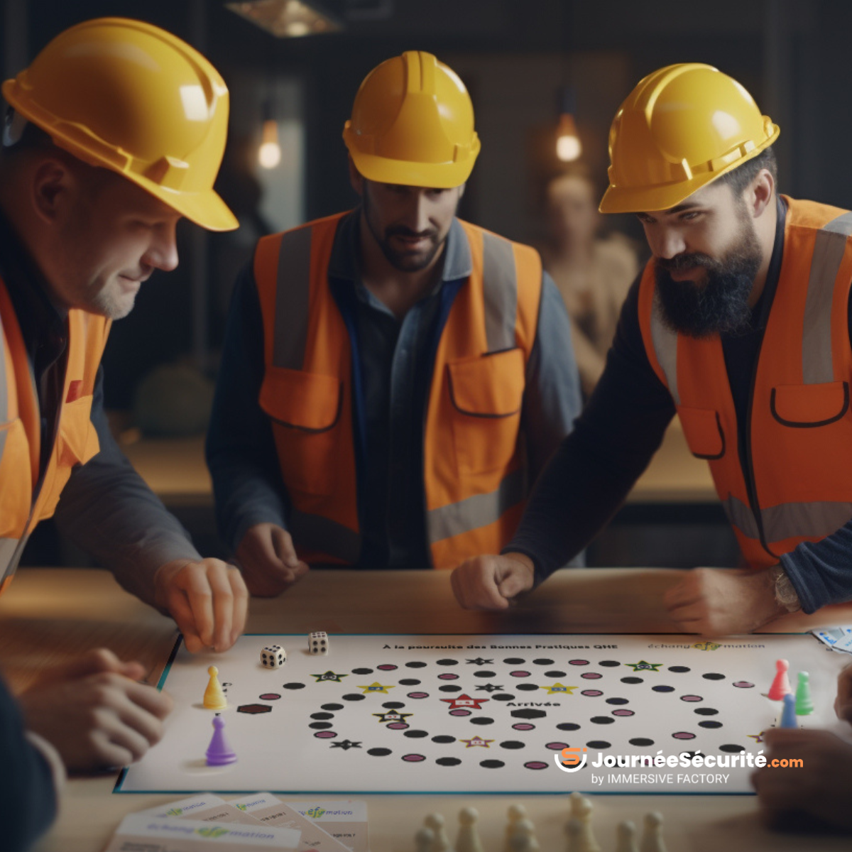 Atelier jeux de plateau : Jeu de société sur les risques