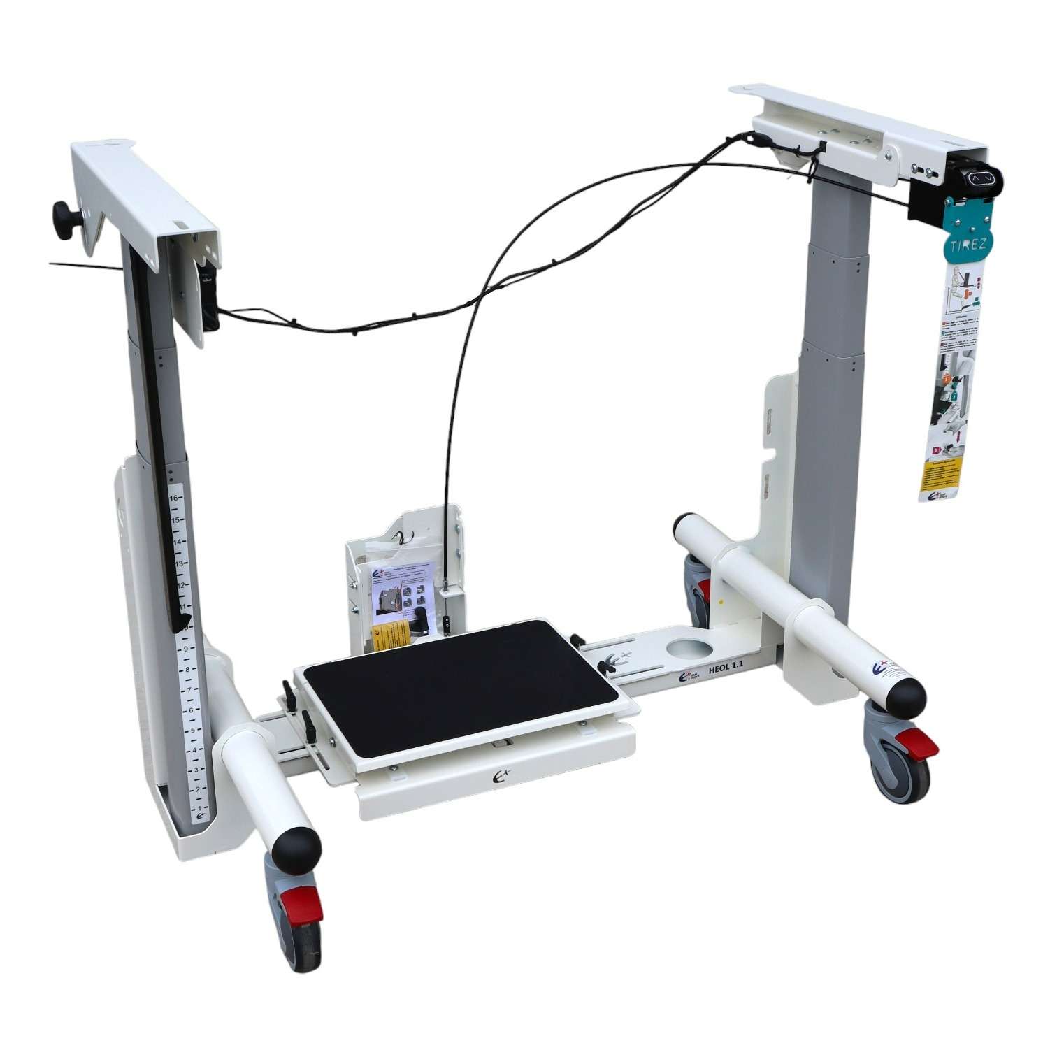Bâti ergonomique pour machine de type plate : HEOL 1.1