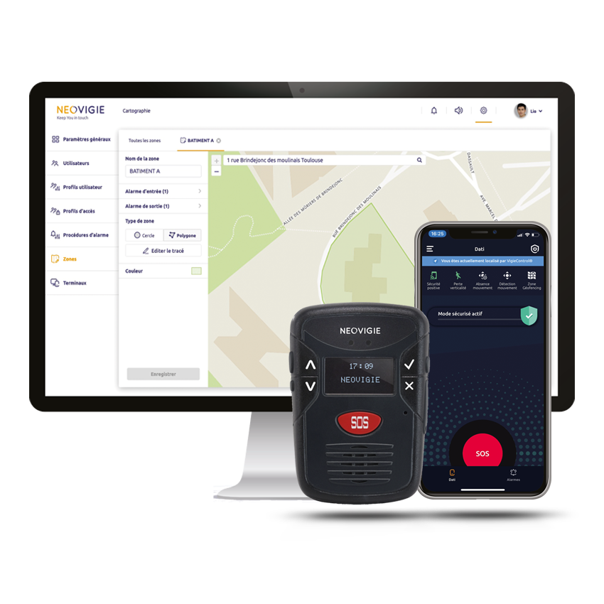 Portail Web de gestion d'alarmes PTI : VigieControl®