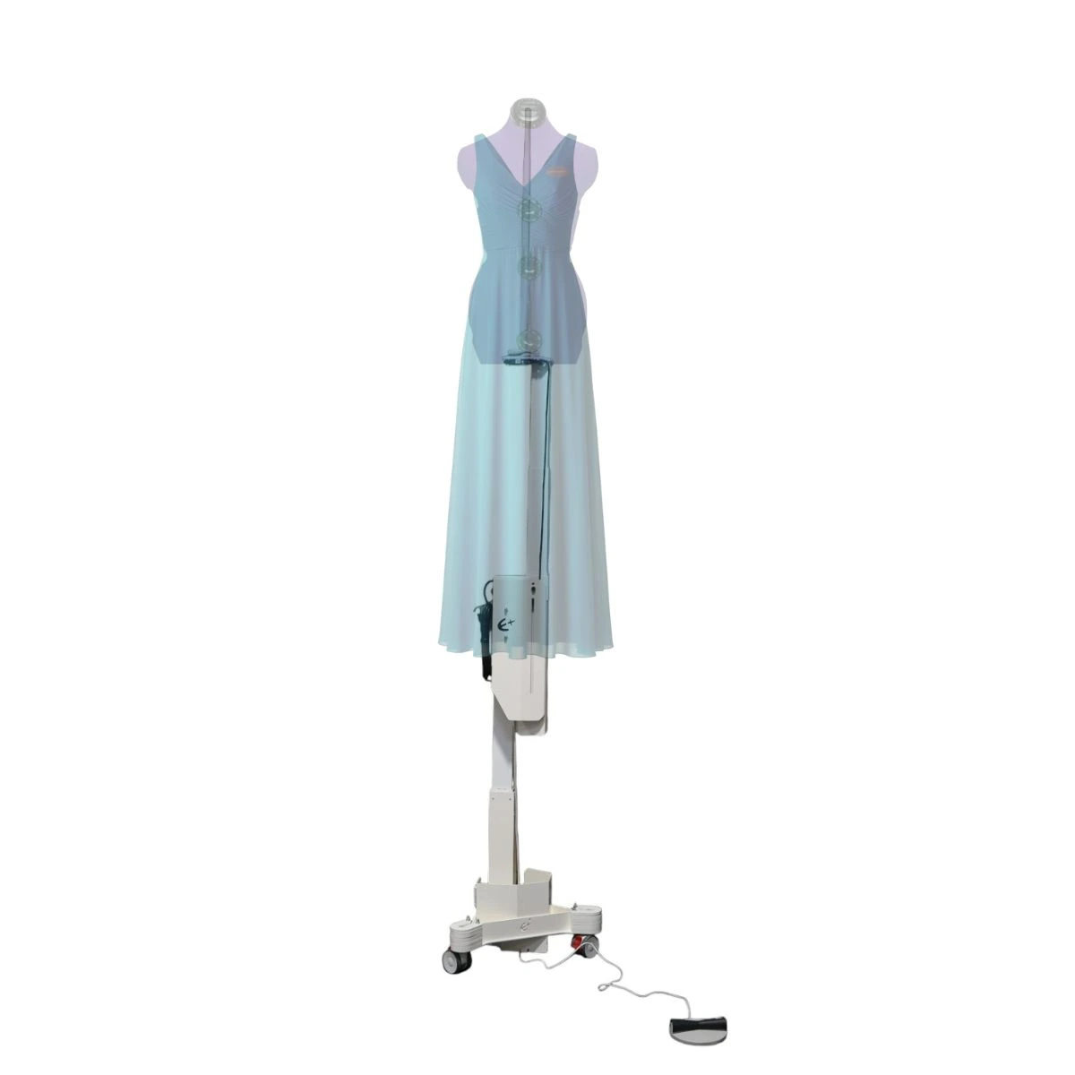 Support mannequin ergonomique : Support mannequin réglable en hauteur avec fixation rapide