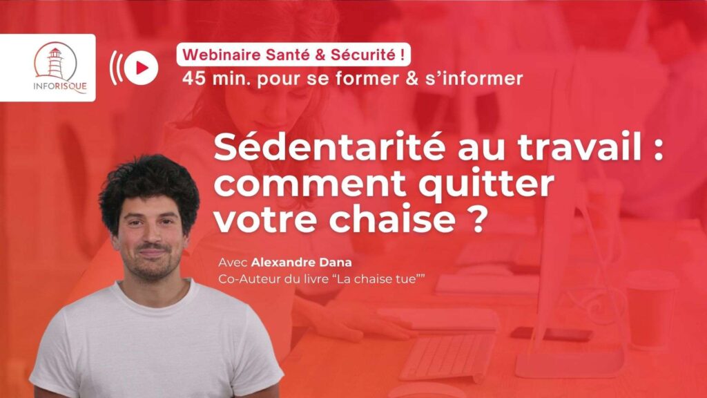 Sédentarité au travail : comment quitter votre chaise ?
