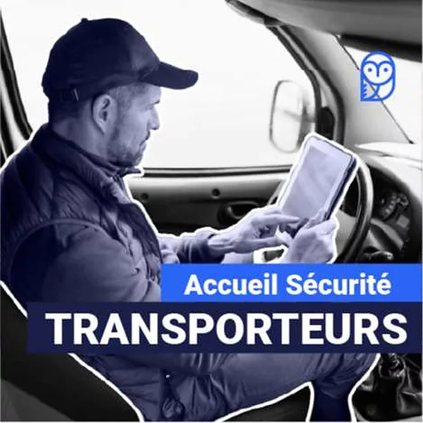 Solution digitale Cikaba : Accueil Sécurité Transporteurs