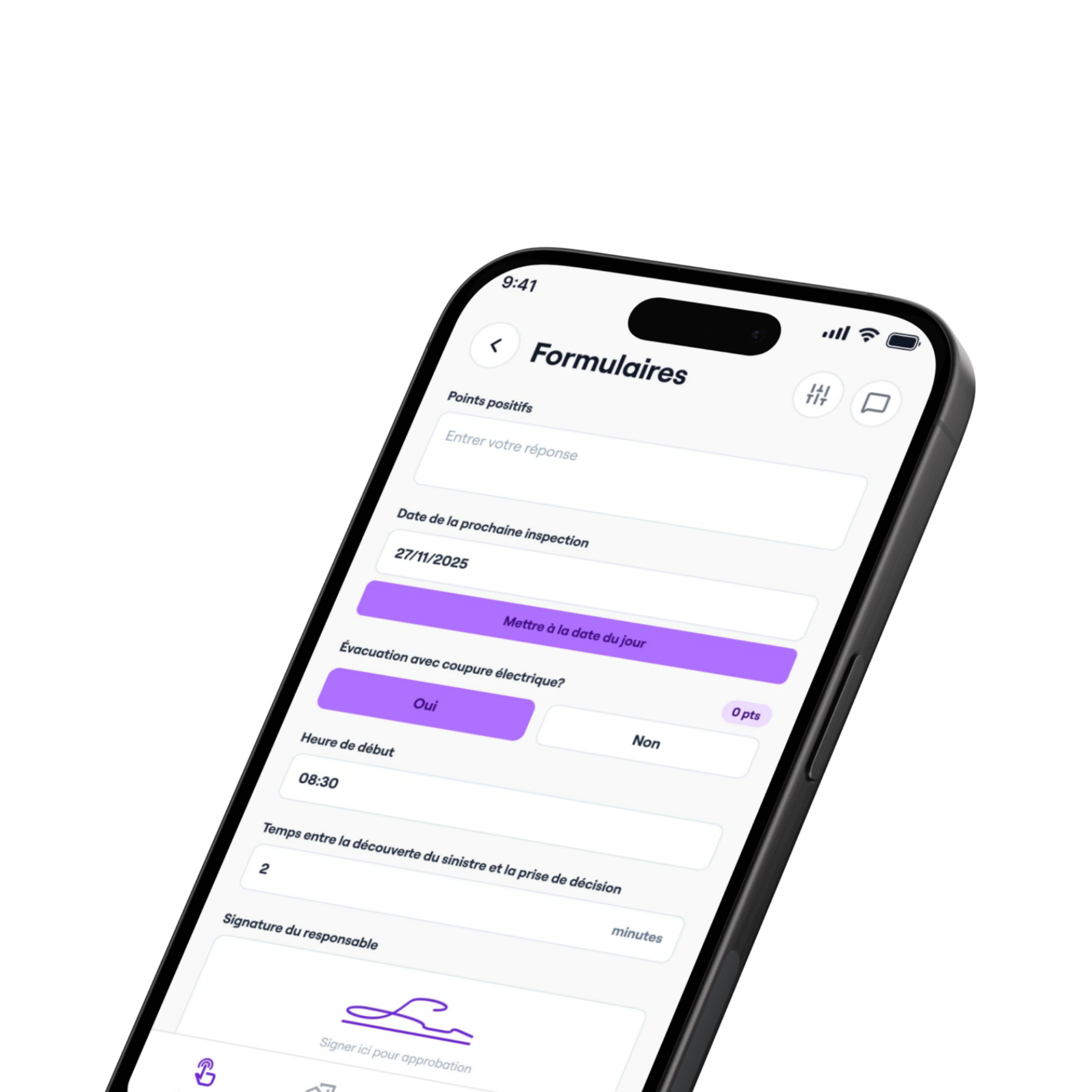 Formulaire digitalisé : Procédures digitales