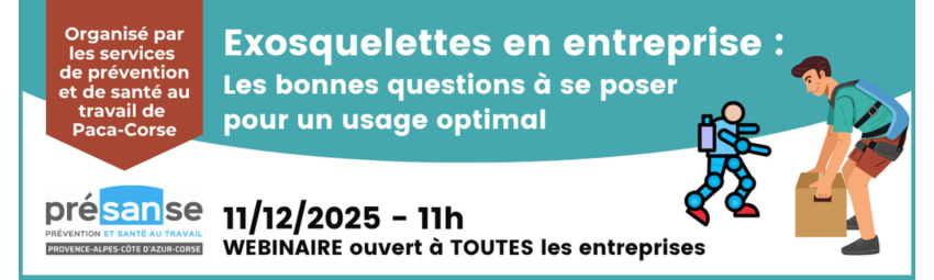 bannière « Les exosquelettes en entreprise : les bonnes questions à se poser » – AMETRA06