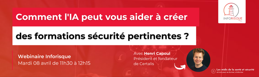 bannière Comment l'IA peut vous aider à créer des formations sécurité pertinentes ?