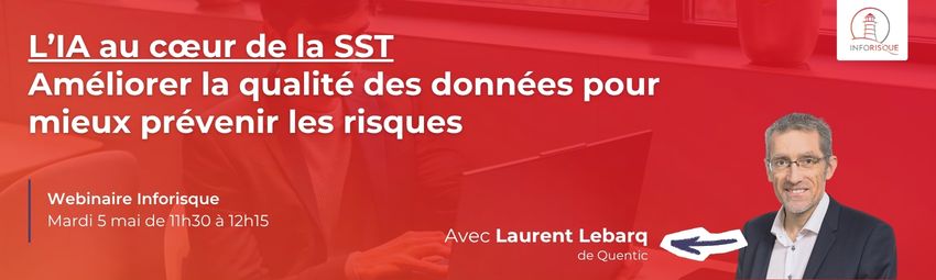 bannière L’IA au cœur de la SST : améliorer la qualité des données pour mieux prévenir les risques