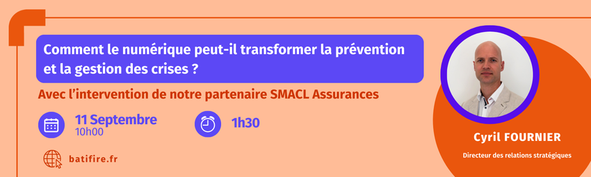 bannière Le numérique au service de la prévention et de la gestion de crise : plans de sauvegarde, intervention des secours