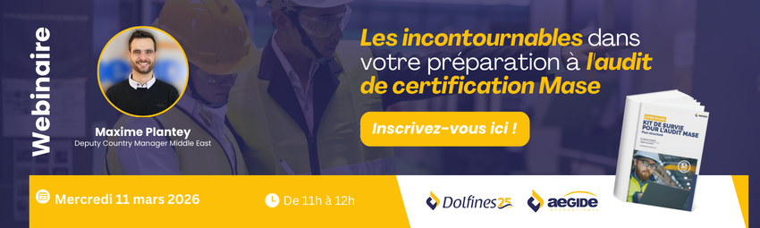 bannière Les incontournables dans votre préparation à l'audit de certification Mase
