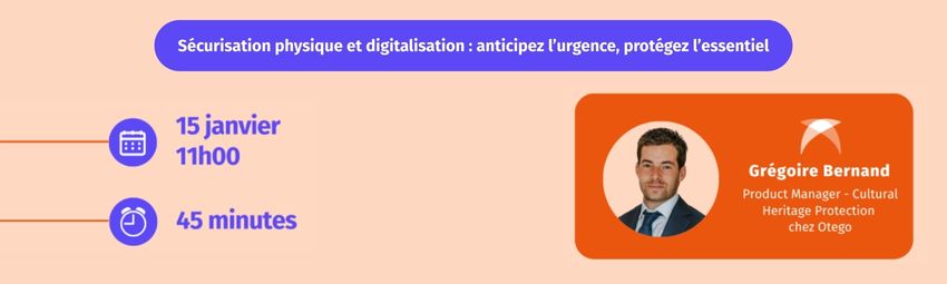 bannière Sécurisation physique et Digitalisation