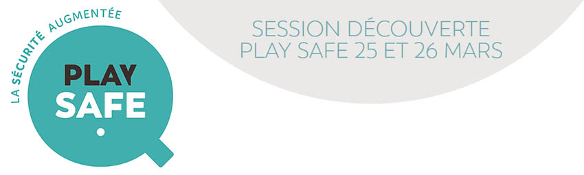 bannière Session découverte de la formation Play Safe