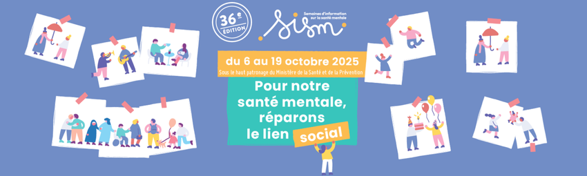 bannière SISM - Semaines d'information sur la santé mentale
