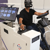 Simulateur Simulateur de conduite de chariot élévateur en réalité virtuelle