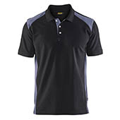 Polo bicolore