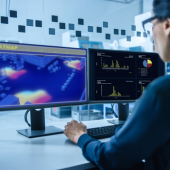 Analyses de la sécurité et de la productivité via des métriques sur un tableau de bord Blaxtair Dashboard