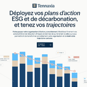 Logiciel de collecte, analyse et pilotage de données RSE Tennaxia Reporting RSE