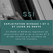 Formation Exploitation SSI  - Niveau 1 et 2