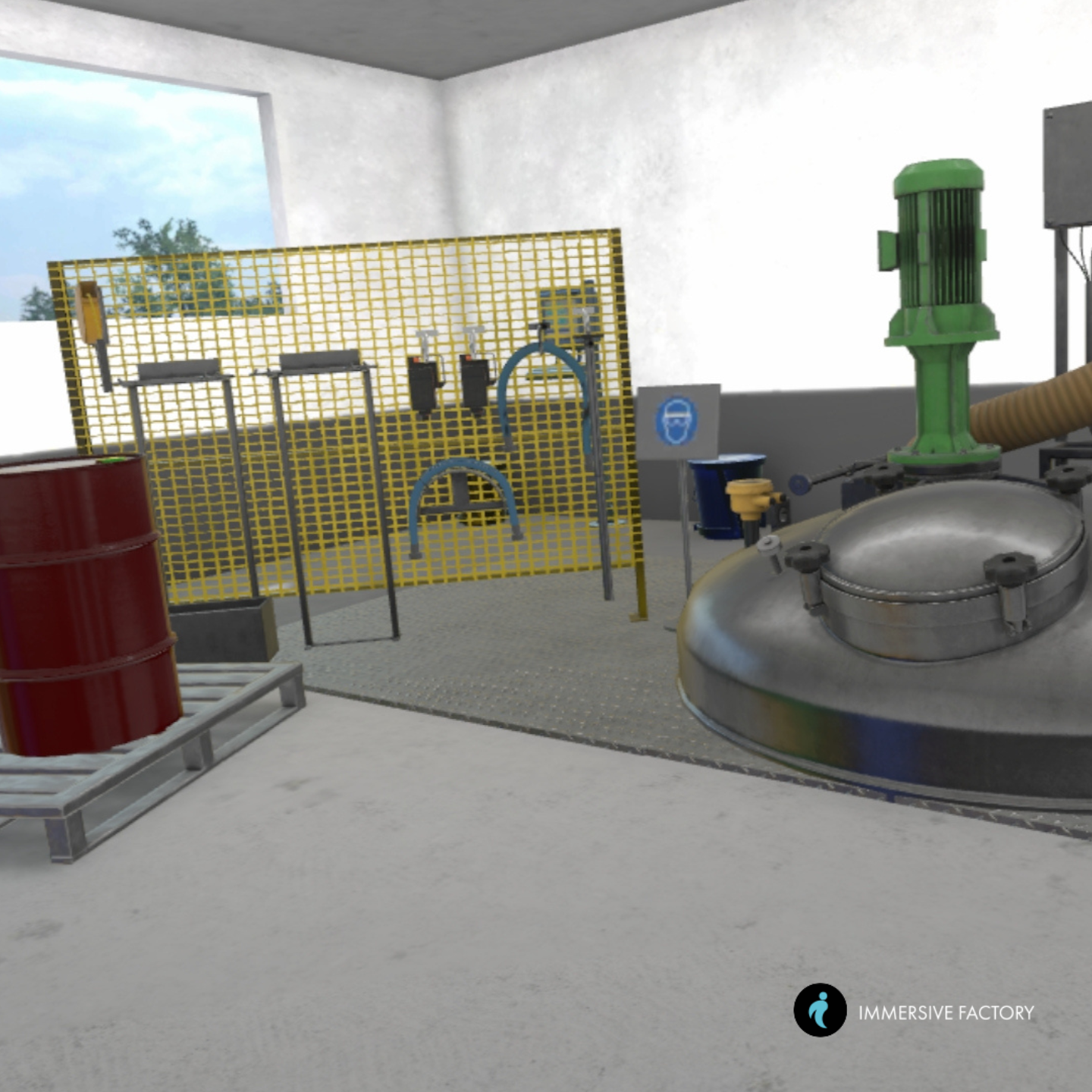 Immersive Factory _ Exercices risques ambiances thermiques VR Risques ambiances thermiques