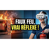 Manipulation Extincteur avec réalité augmentée