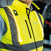 Veste connectée pour prévenir des accidents ELOshield Smart Safety Vest