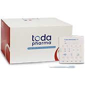 TODA PHARMA _ Test urinaire 6-11 drogues - Cassette Toda Drugdiag Cassette