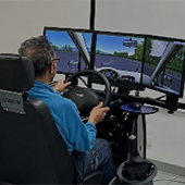 Atelier pédagogique d'éco-conduite virtuelle FORMATION ÉCO-CONDUITE SUR SIMULATEUR