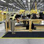 Dalles assemblables antifatigue antidérapante