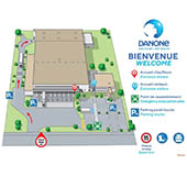 Plan de circulation Avec élévation