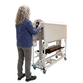 Chevalet support de peaux