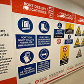 VISUELS ET PERFORMANCE _ Création de supports visuels SUR-MESURE RUE DE LA SECURITE