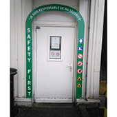 Création de supports visuels SUR-MESURE ARCHE SECURITE _ 100% personnalisé