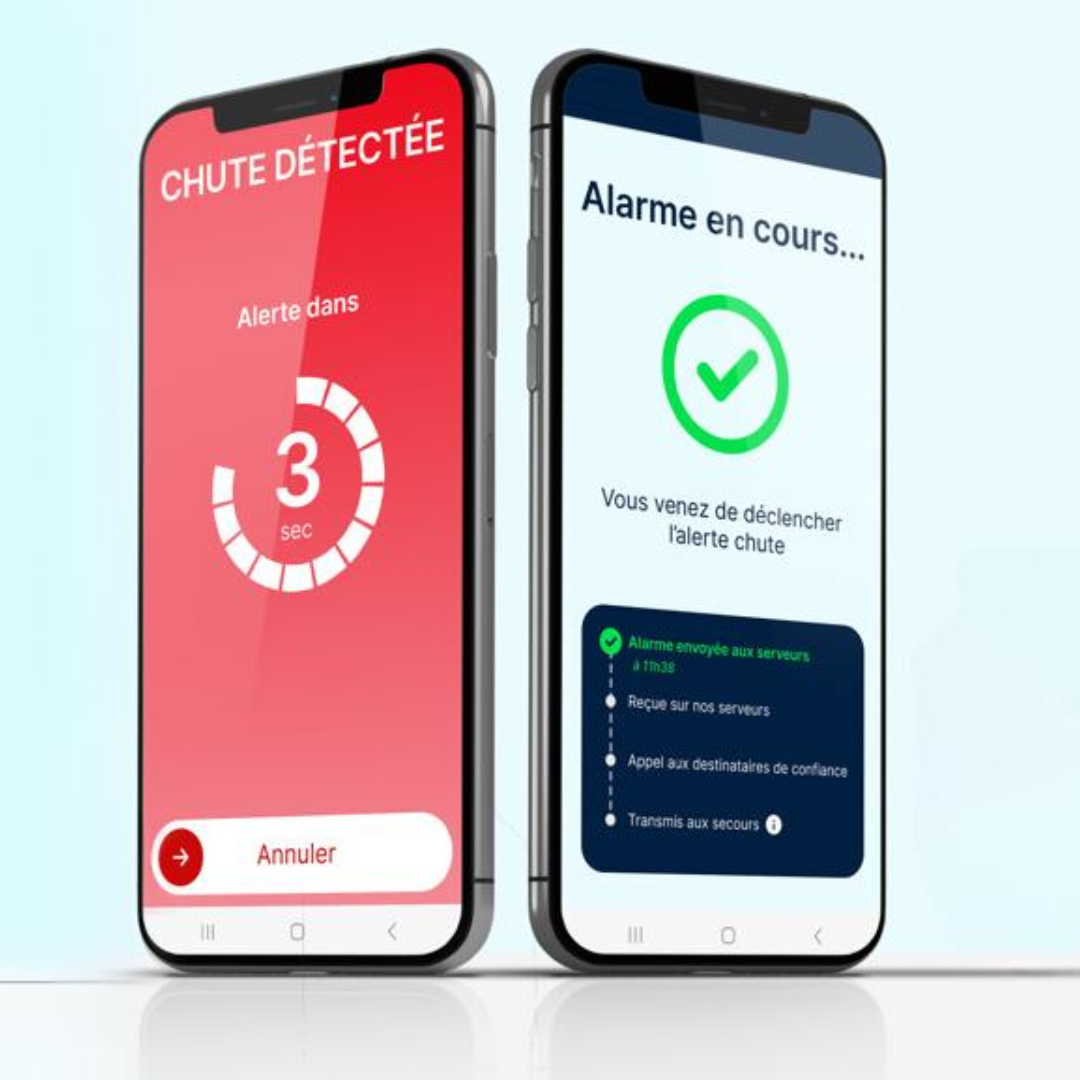 Dispositif d'Alarme pour Travailleur Isolé (DATI / PTI) Nomadia Protect Smartphone