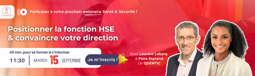 bannière Positionner la fonction HSE et convaincre votre direction